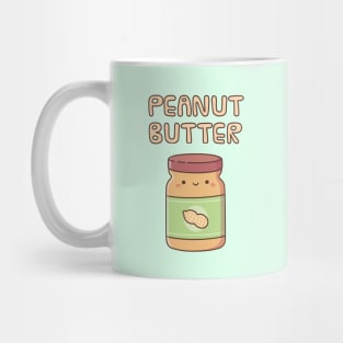 Cute Peanut Butter Jar Doodle Mug